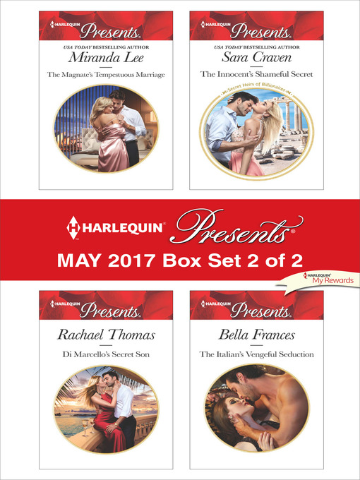 Title details for Harlequin Presents May 2017, Box Set 2 of 2 by Miranda Lee - Available